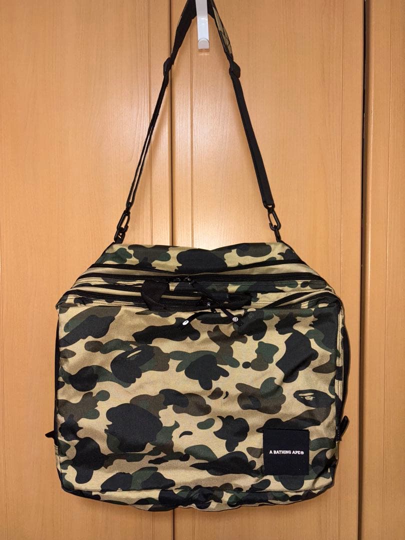 a bathing ape 3way bag バッグ エイプ A BATHING APE（アベイシングエイプ） ボストンバッグ 1ST CAMO 3WAY