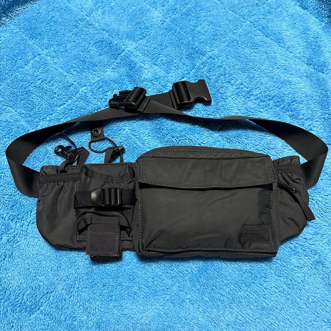 希少 廃盤ヘッドポーター ブラックビューティ ウエストポーチ ブラック