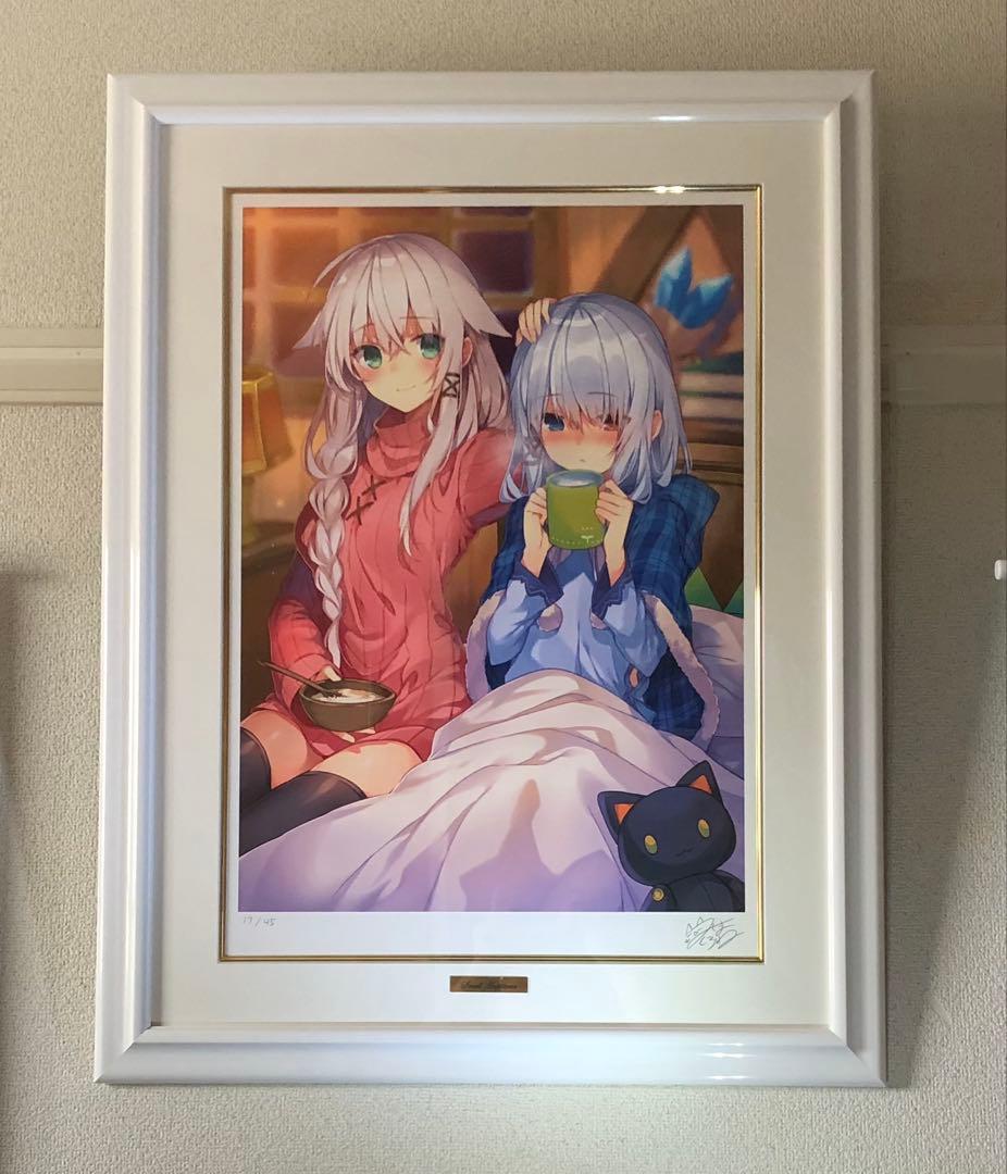 a*i様 三嶋くろね 版画 「small happiness」 メイ-三嶋くろね先生SMALLHAPPINESS版画アールビバン