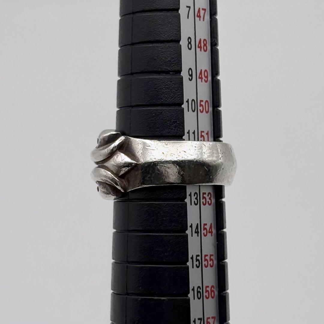 ディールデザイン グラムリップ リング 12号 ナロー幅 シルバー 廃盤