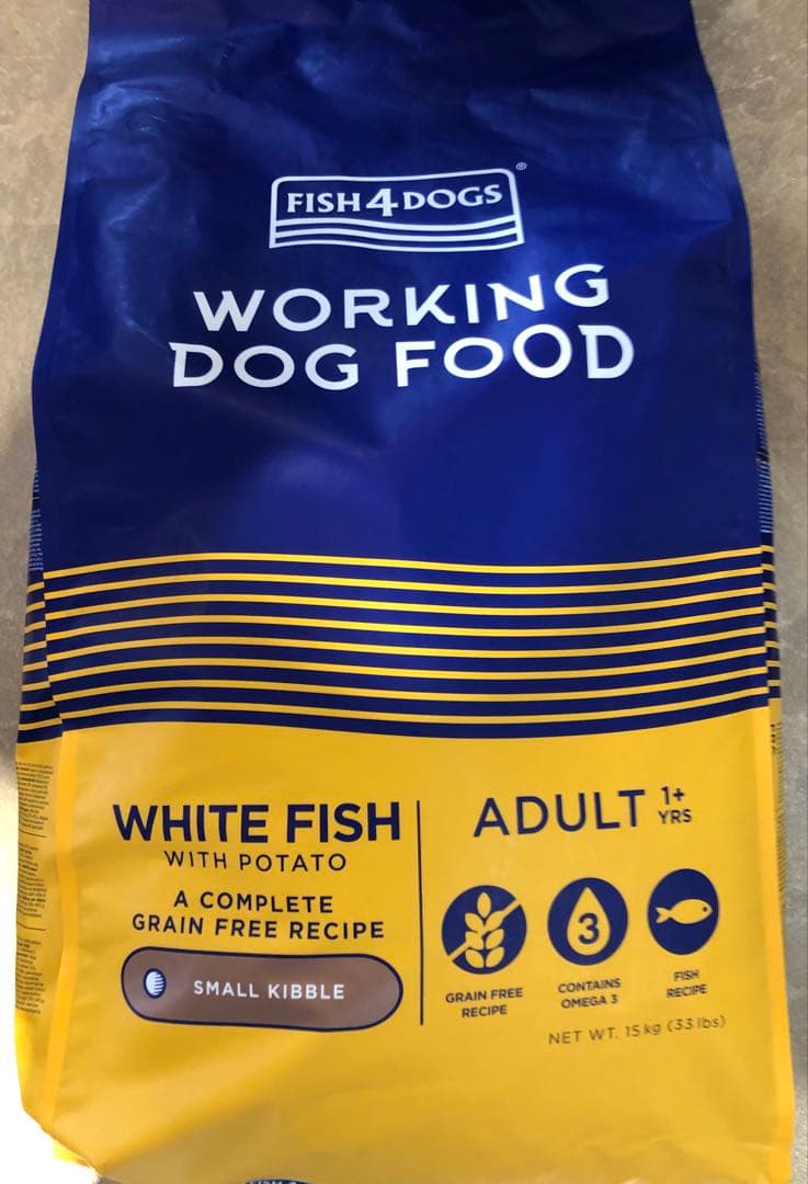 FISH4 オーシャンホワイトフィッシュ　15kg フィッシュ4ドッグ オーシャンホワイトフィッシュ 【送料無料