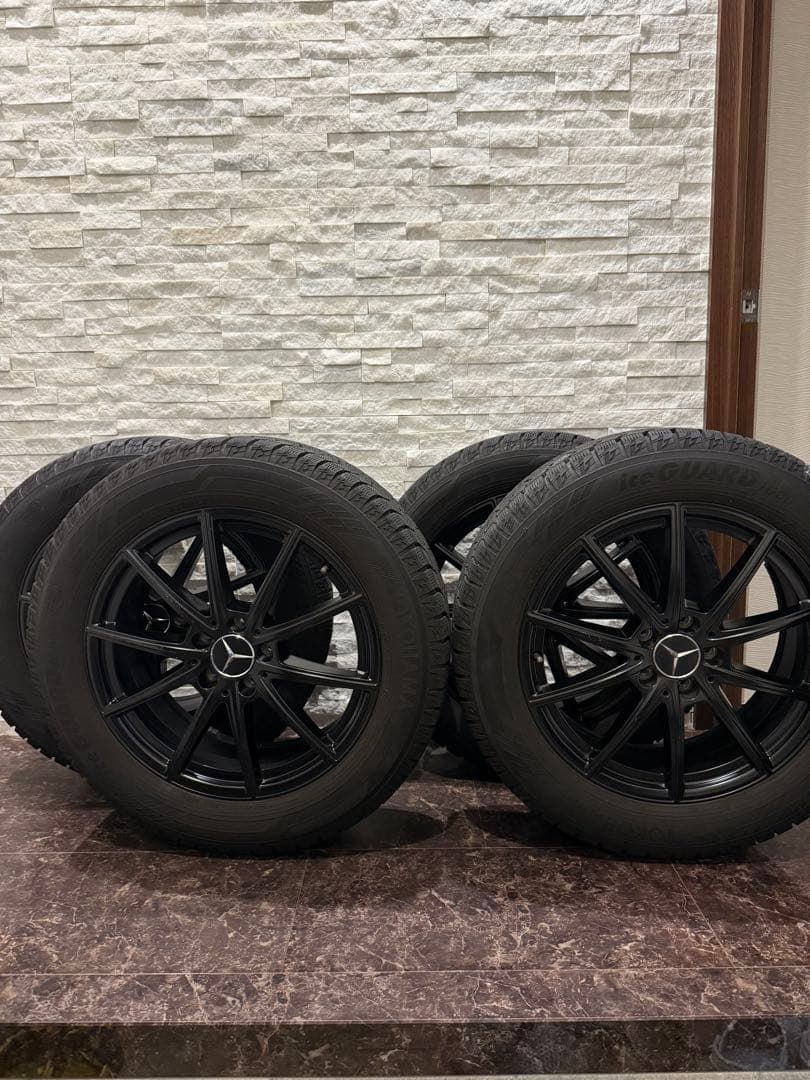 ベンツ GLB 純正 ホイール ヨコハマ iceGUARD 215/60R18 - メルカリ