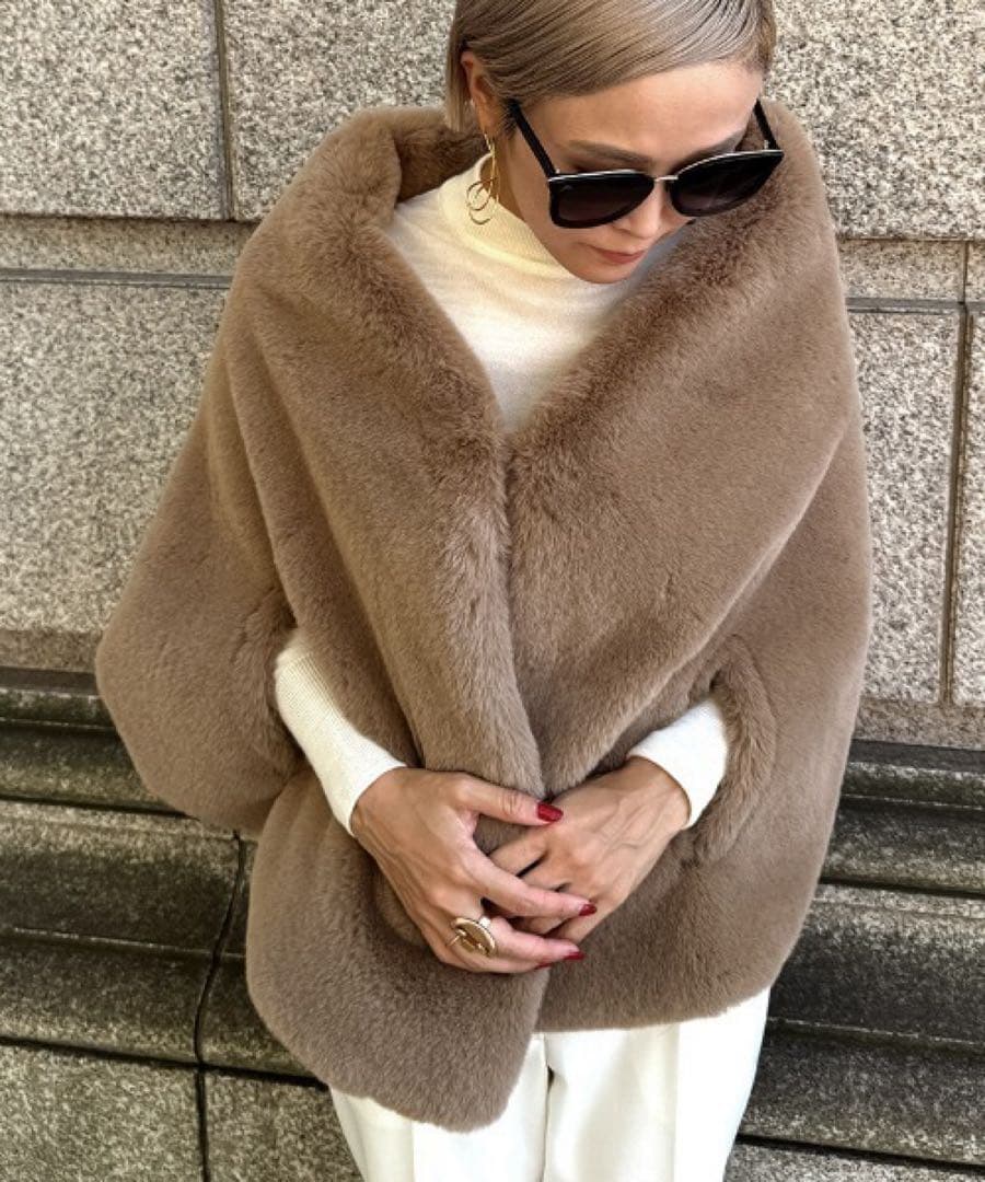 【タグ付き未使用】JENNE ファーケープ リッチボリュームファーケープ｜JENNE(ジェンヌ)公式通販：パリ