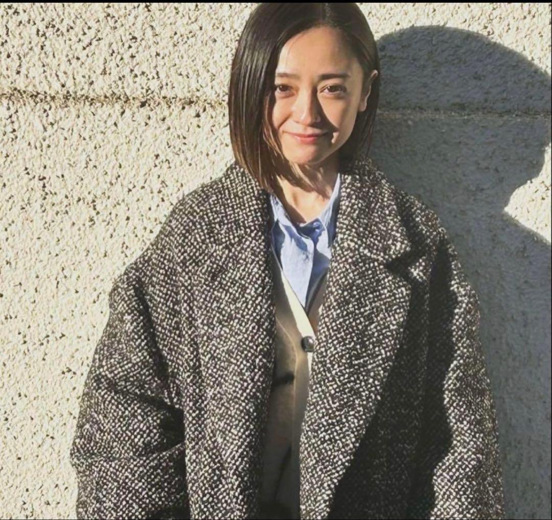 SuzuHirose×CLANE MIX COLOR OVER COAT - メルカリ