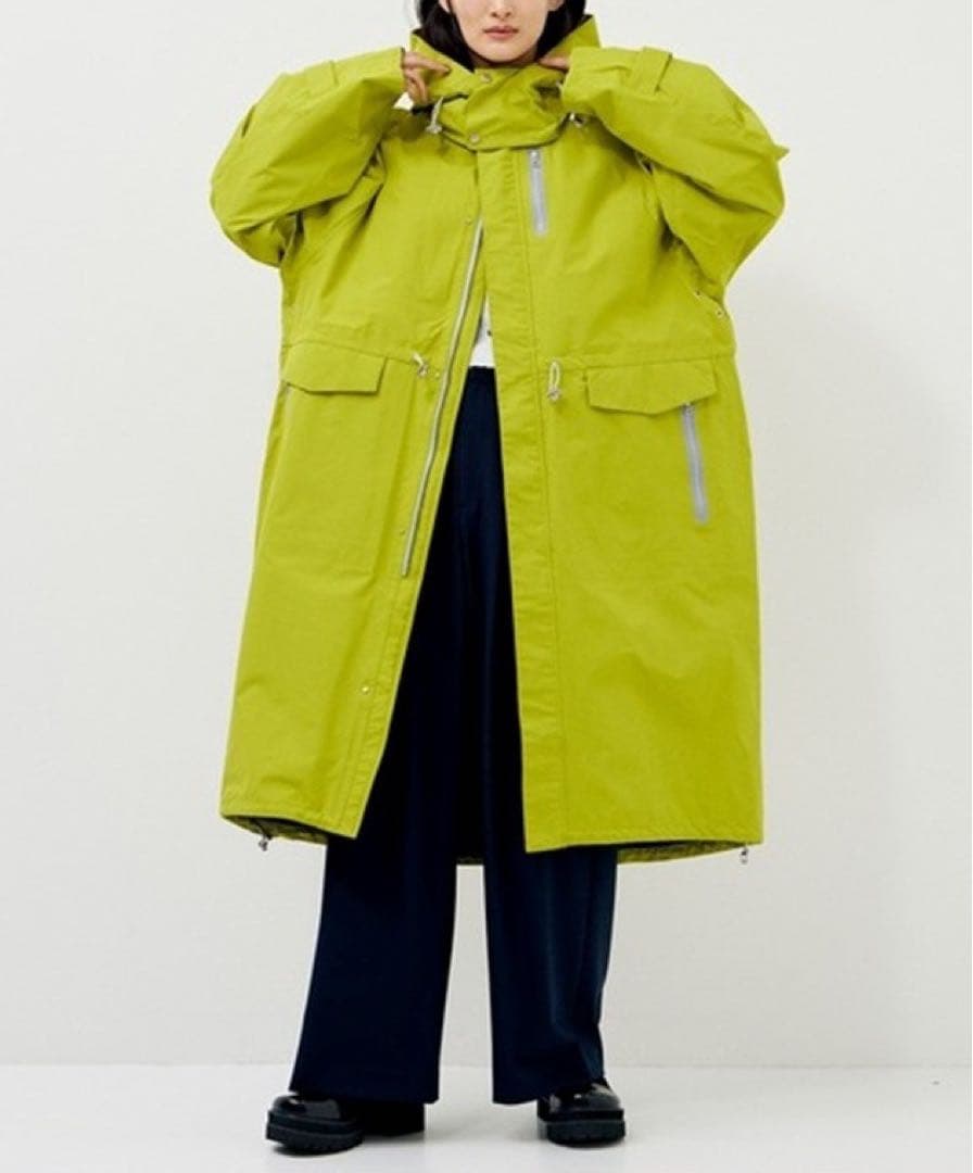 《シティトウキョウ》新品 超ハイスペック素材使用 モッズコート F ユニセックス