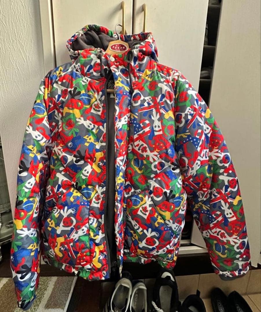 go slow caravan ダウンジャケット アウター 4 国旗デザイン - メルカリ