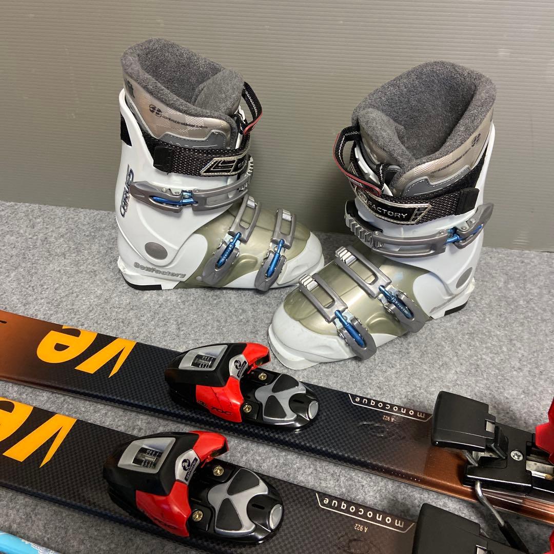 ☆メンテナンス済 小柄な方向けメンテ済 スキーセット 板サロモン140cm