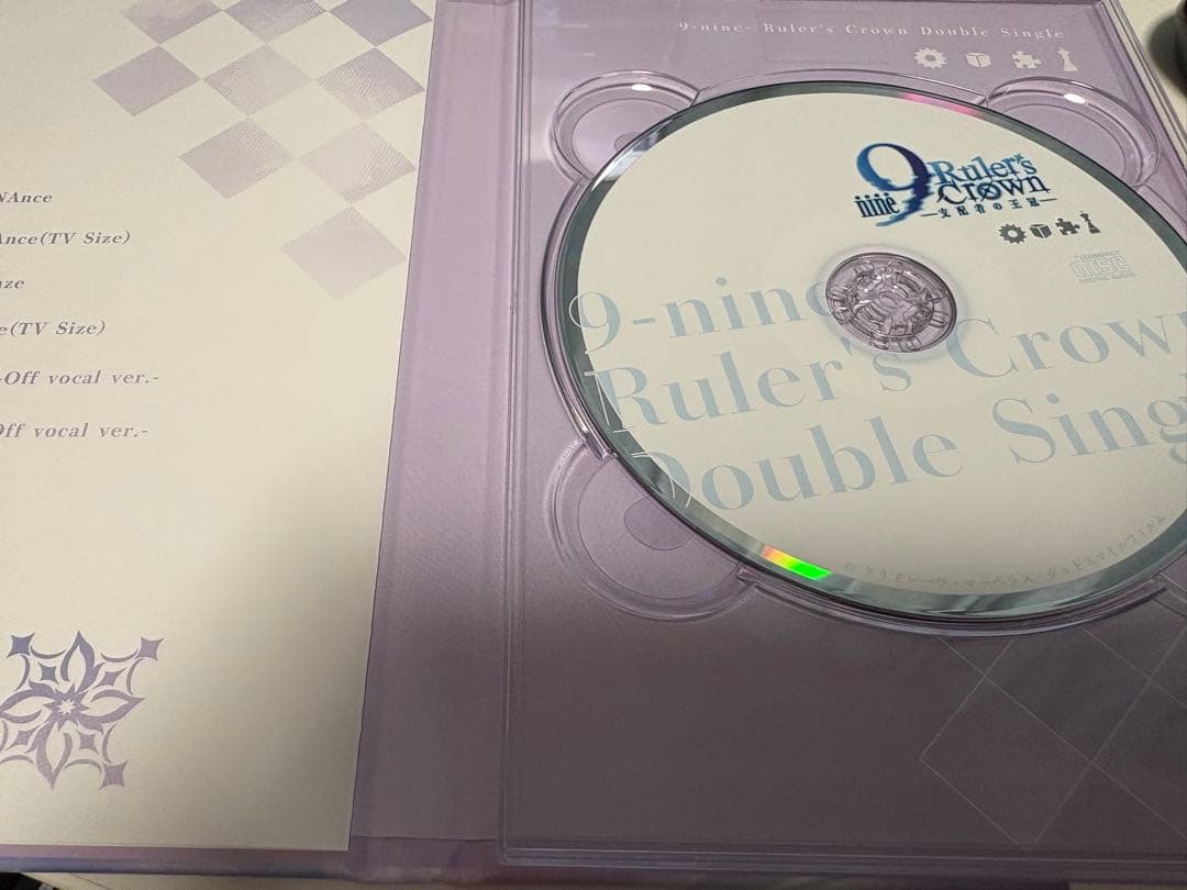 9-nine- Ruler's Crown Double Single 開封済 - メルカリ