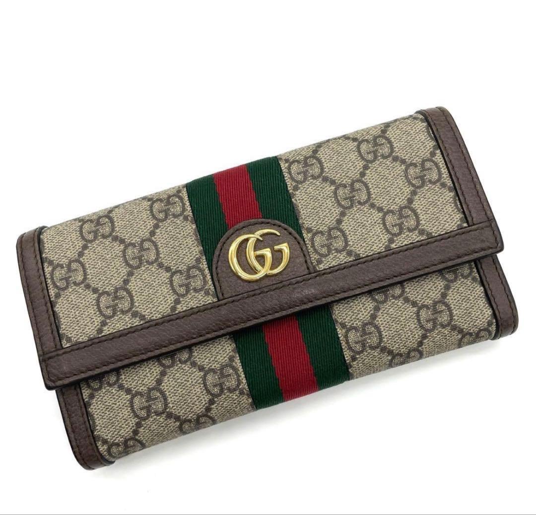 早い者勝ち！」 グッチ GUCCI 長財布 レディース オフィディア