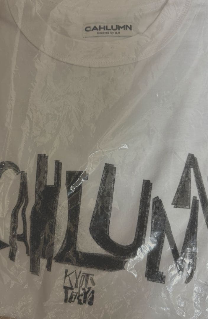 CAHLUMN LOGO Tシャツ 長谷川昭雄 ZORN AH ENNOY XL - メルカリ
