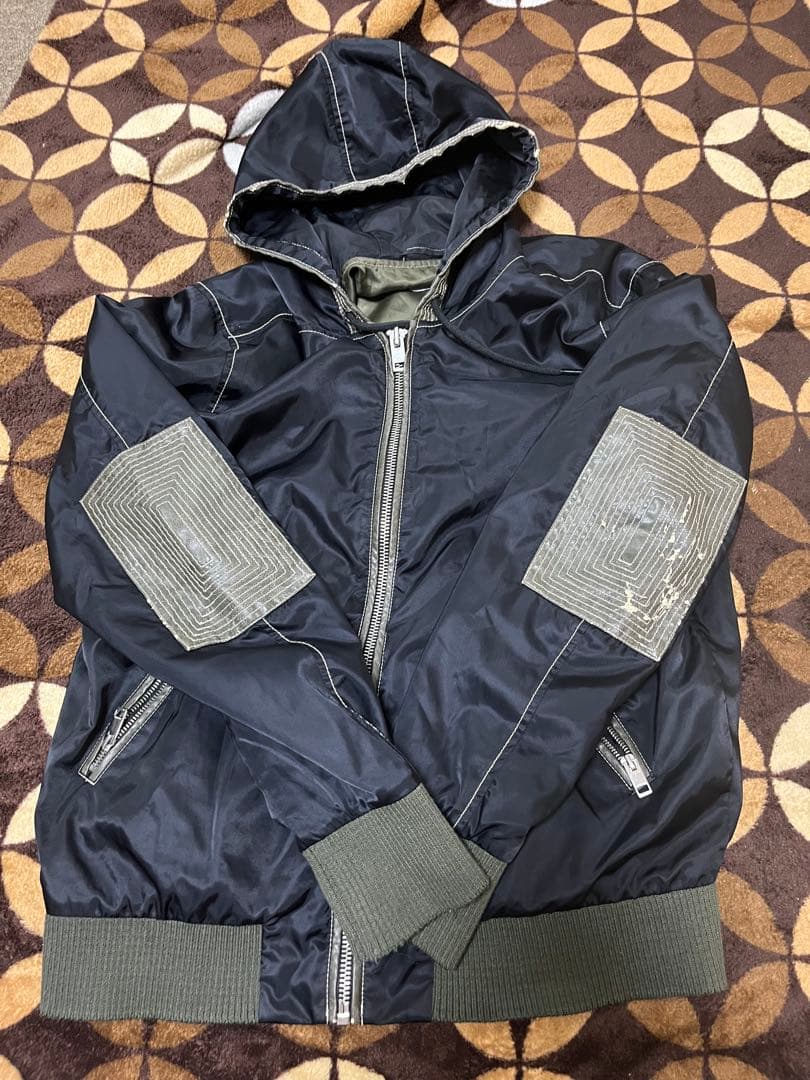 希少 DIESEL ナイロンパーカー archive y2k あおば 着用