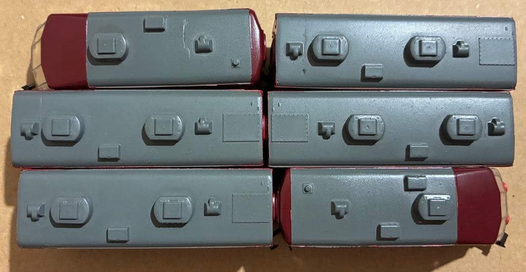 JR東日本14系ゆとり（Bトレサイズ化）改造品・6両編成