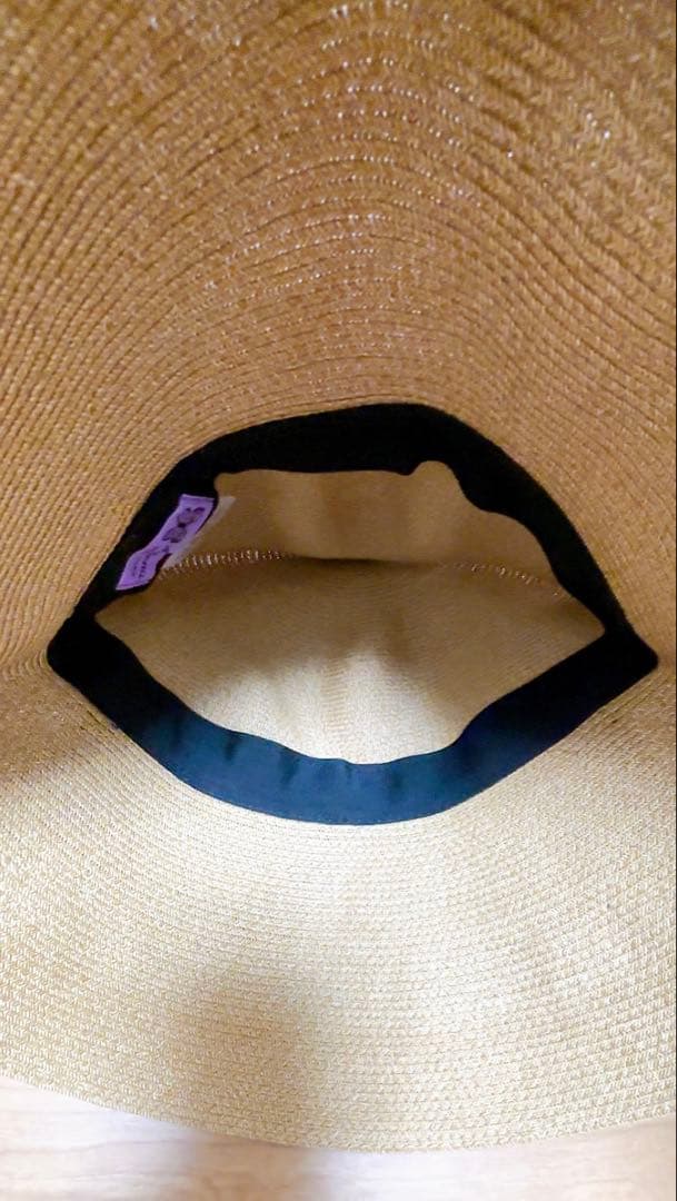 Athena New York リボン麦わら帽子 - メルカリ