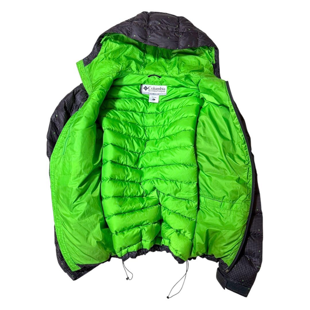 希少カラー Columbia アルパインダウンパーカ クレイターレイク