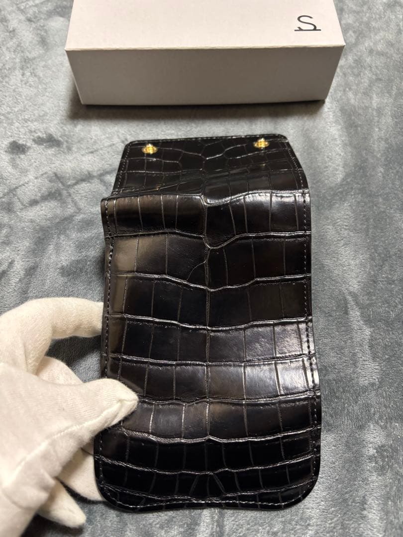 本日まで ワイルドスワンズ 受注生産品 ENO クロコセンター取り - メルカリ