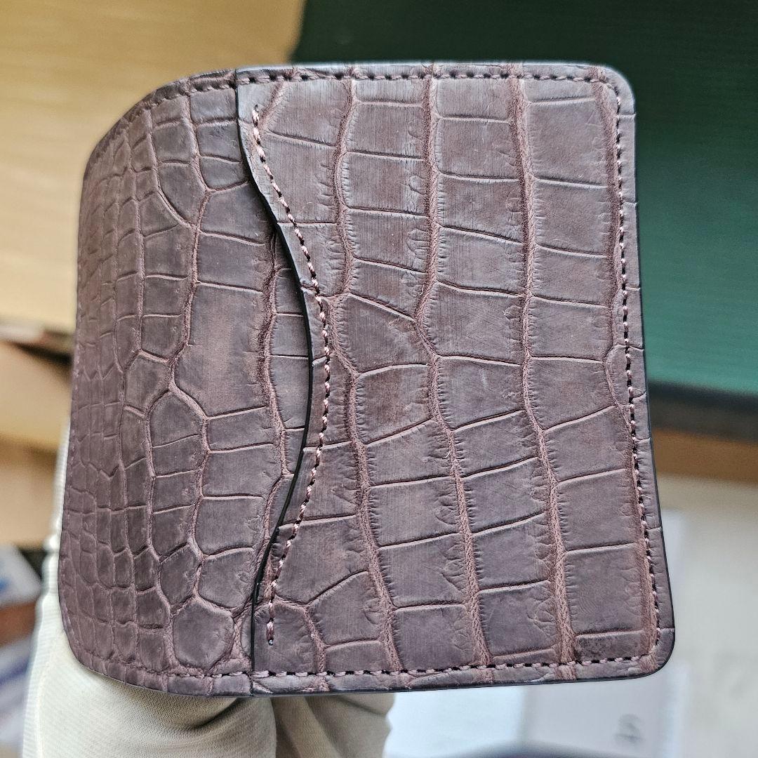 未使用 ワイルドスワンズ タング tongue クロコダイル ポロサス クロコ