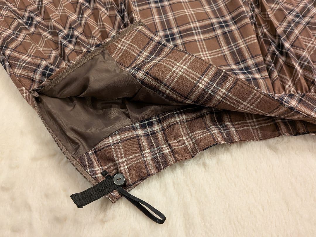 ショパンドゥ 卒服 フォーマルスーツ ブラウンチェック ブレザー165