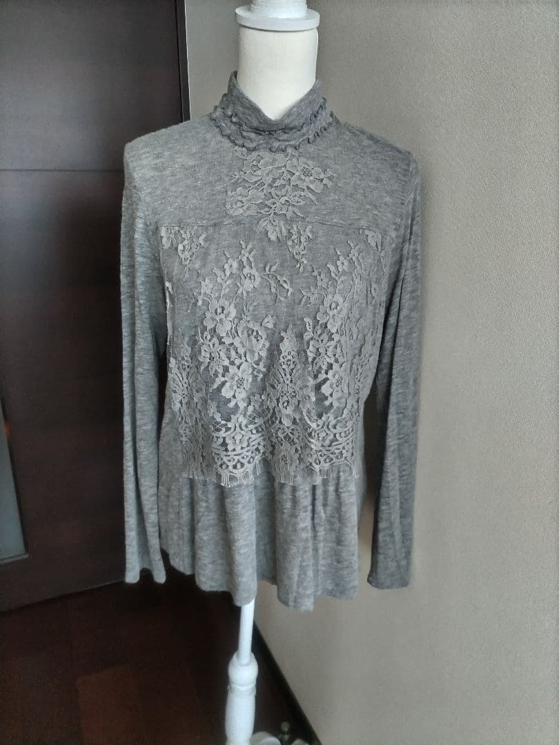 alba Rossa トップス新品未使用 LIP SERVICE（リップサービス）｜ シアーチェックノースリワンピース