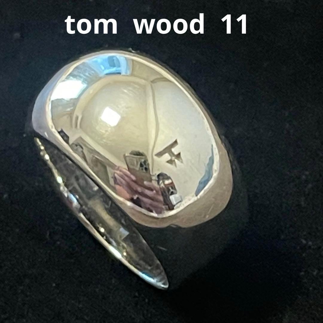 トムウッド 11号 アイスリング シグネットリング　925 美品　Tomwood TOM WOOD（トムウッド） 指輪 リング TOM WOOD Ice Ring アイス