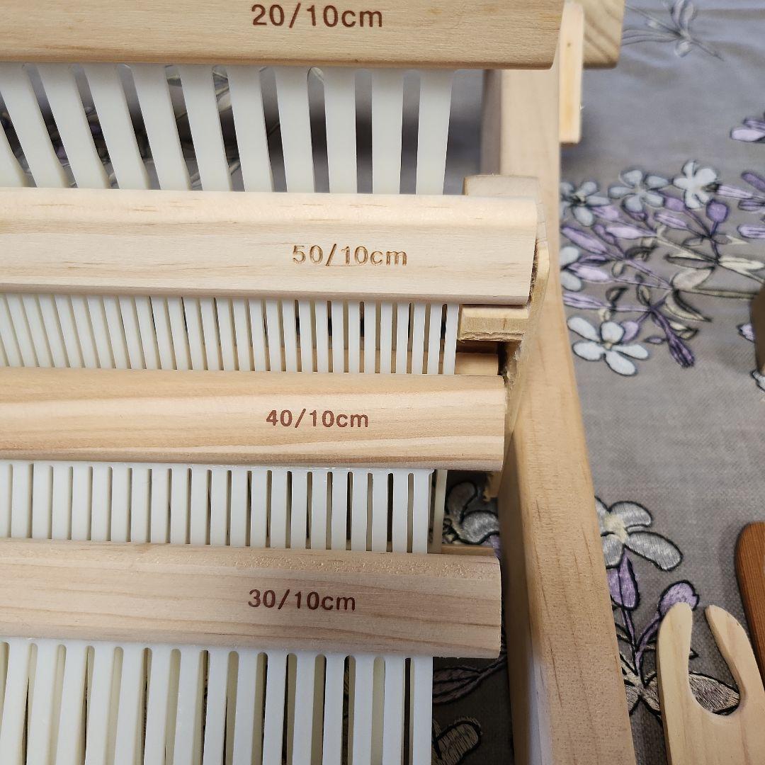 黒猫のキキ様専用 機織り機 AVRIL 手織り機Loom30 へドル4種 - メルカリ