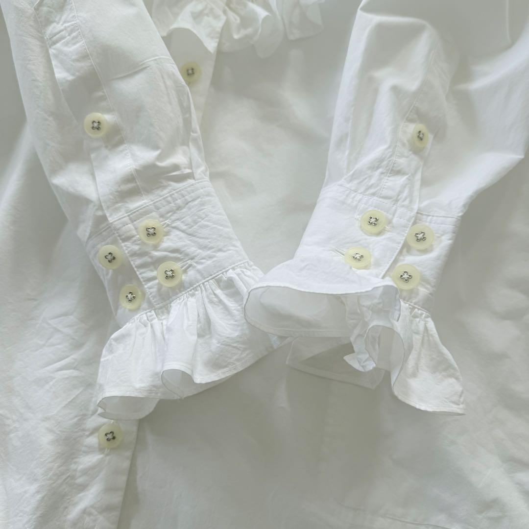 希少 ヴィヴィアンウエストウッド ラブ フリル シャツ ワンピース