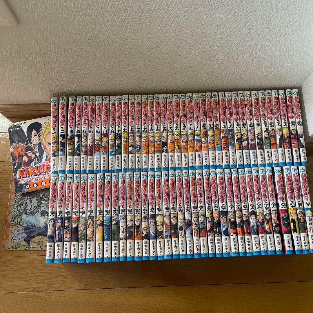 NARUTO 全巻セット＋外伝　　　1巻〜72巻 ナルト 全巻 セット 全72巻 naruto 外伝 岸本 斉史 全巻セット 表紙