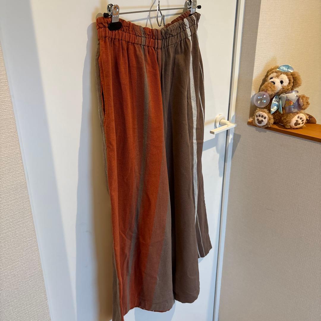 ワイドパンツ　タマキニイメ wide pants long cotton pocket｜tamaki niime 玉木新雌