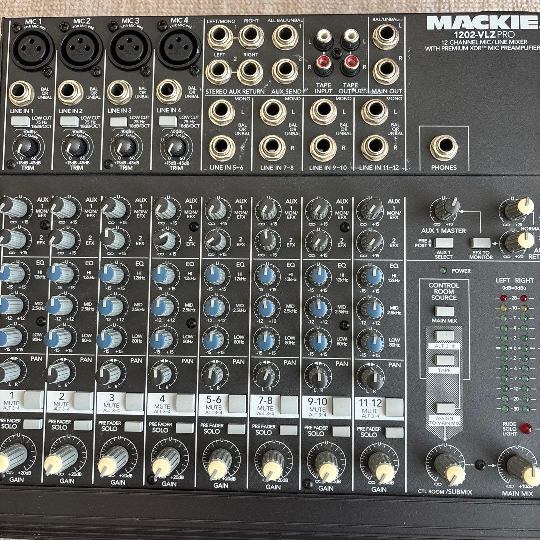 MACKIE 1202VLZPRO アナログミキサー - メルカリ