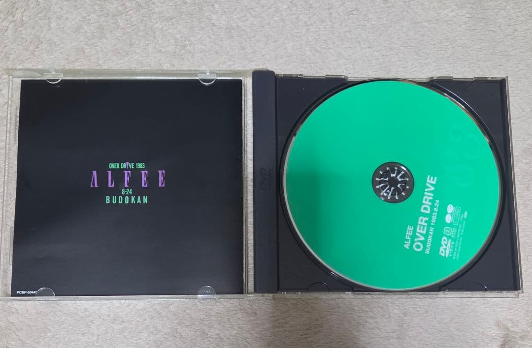 THE ALFEE OVERDRIVE 1983 BUDOKAN DVD - メルカリ
