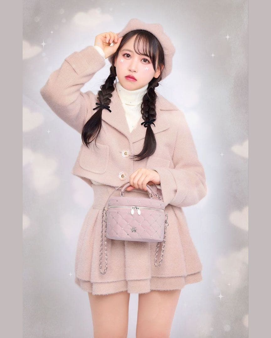 ミシェルマカロン michellMacaron 美脚ツイードセットアップ - メルカリ