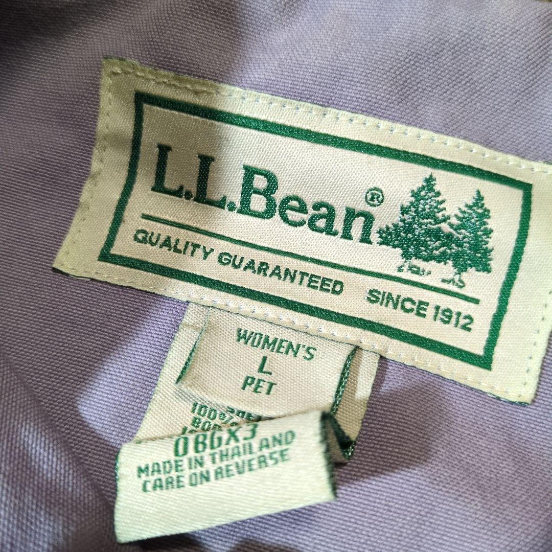 LLBean ハンティングジャケット パープル 古着女子 - メルカリ