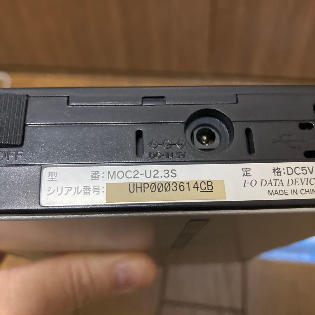 I-O DATA MOドライブ MOC2-U2.3S クリーナー 新品MO付 - メルカリ