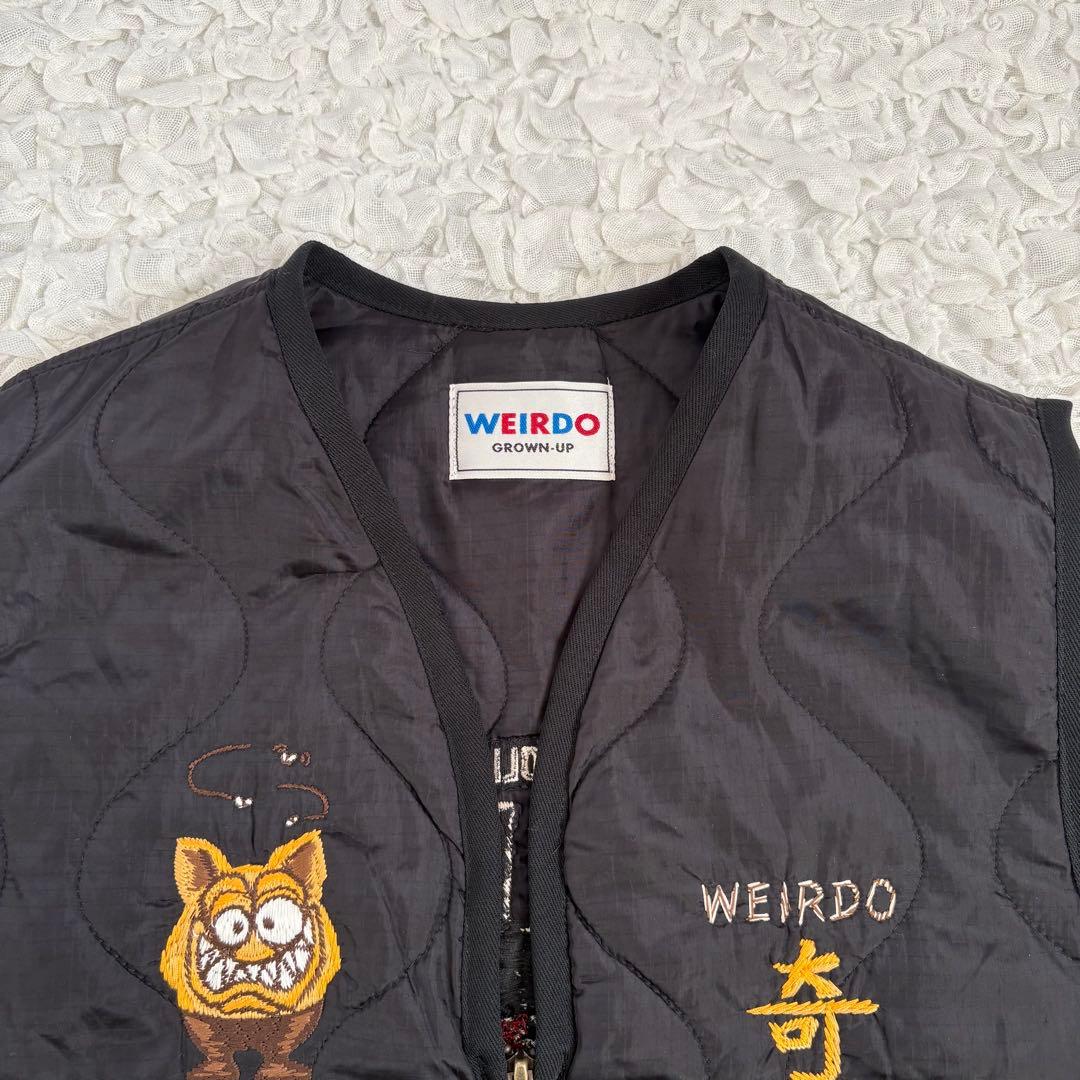 XL】weirdo スーベニア中綿キルティングベスト ベトジャン - メルカリ