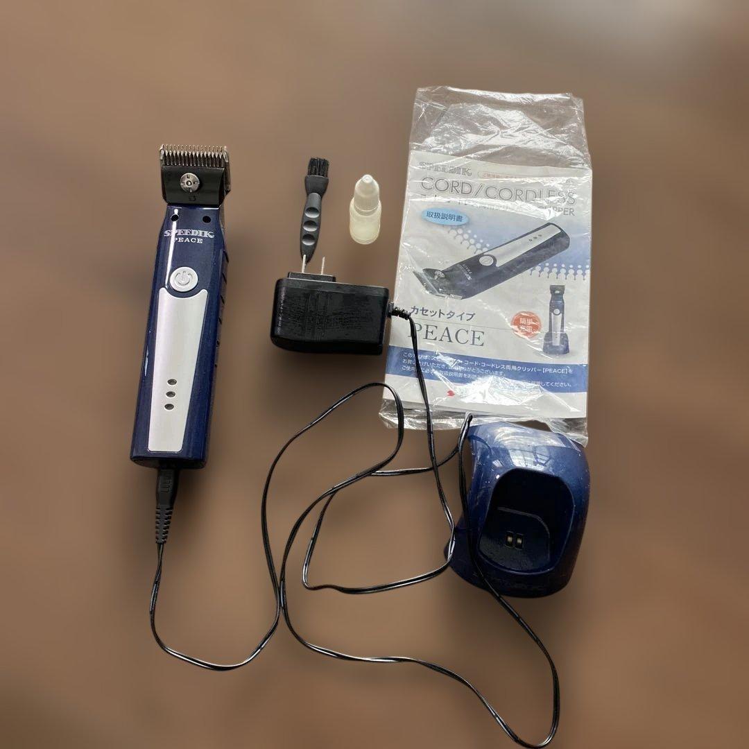 SPEEDIK PEACE 充電式バリカン+替刃3mmつき　スピーディック　犬 楽天市場】宅配便送料無料 スピーディク バリカン用替刃 スピーディク