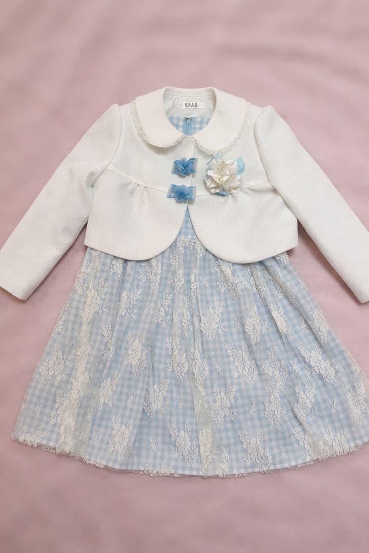 ELLE エル 女の子 卒園入学式 フォーマルセット 120 【匿名配送