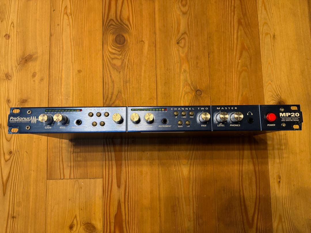 R　PreSonus MP20 2ch マイクプリ MP20 – PreSonus