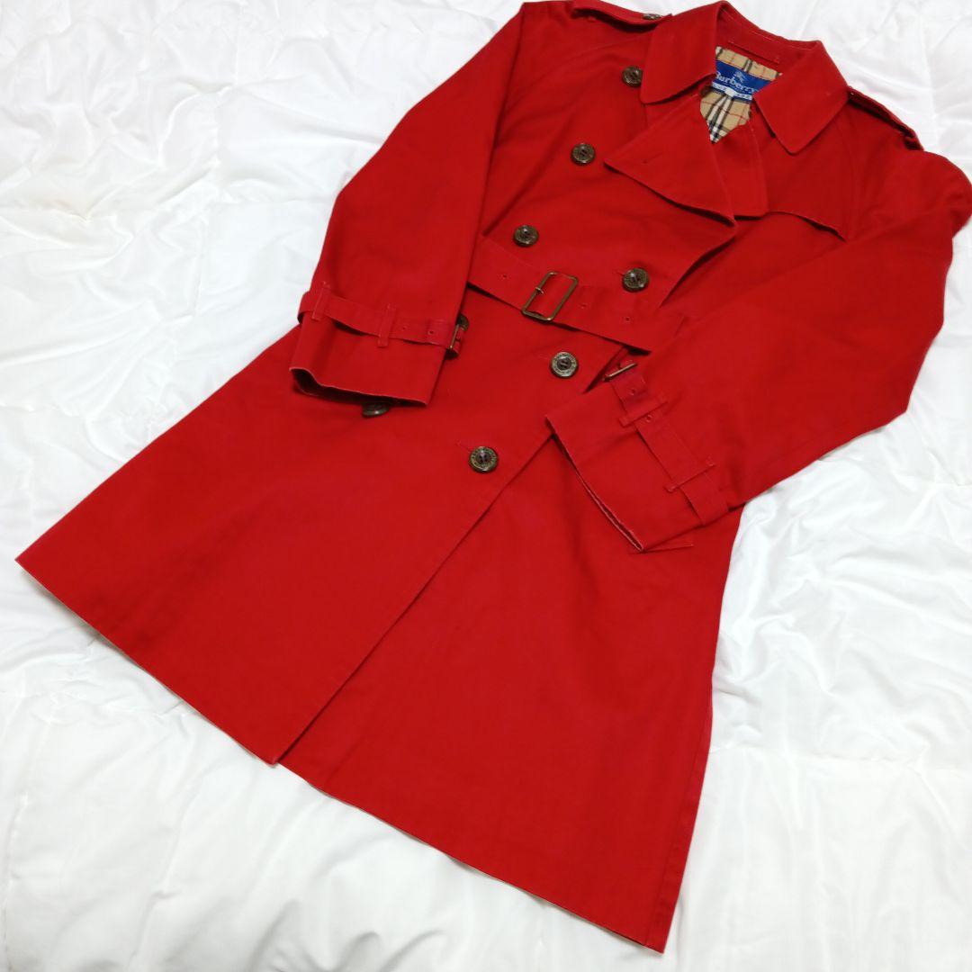 バーバリーブルーレーベル トレンチコート ノバチェック 40 三陽商会