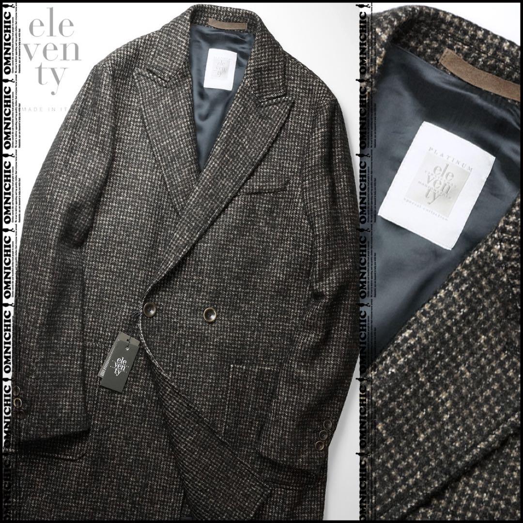 お得意様/限定ELEVENTYイレブンティPLATINUMアルパカウールコート 品ある大人のカジュアルに、eleventyの新作アウター!! | luccicare
