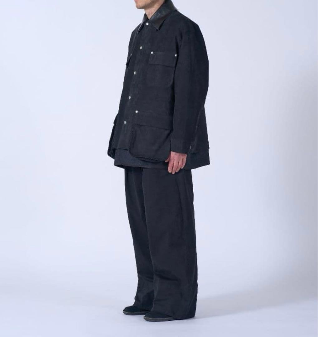 YOKE 25AW Nuback Leather Coverall Jacket - メルカリ