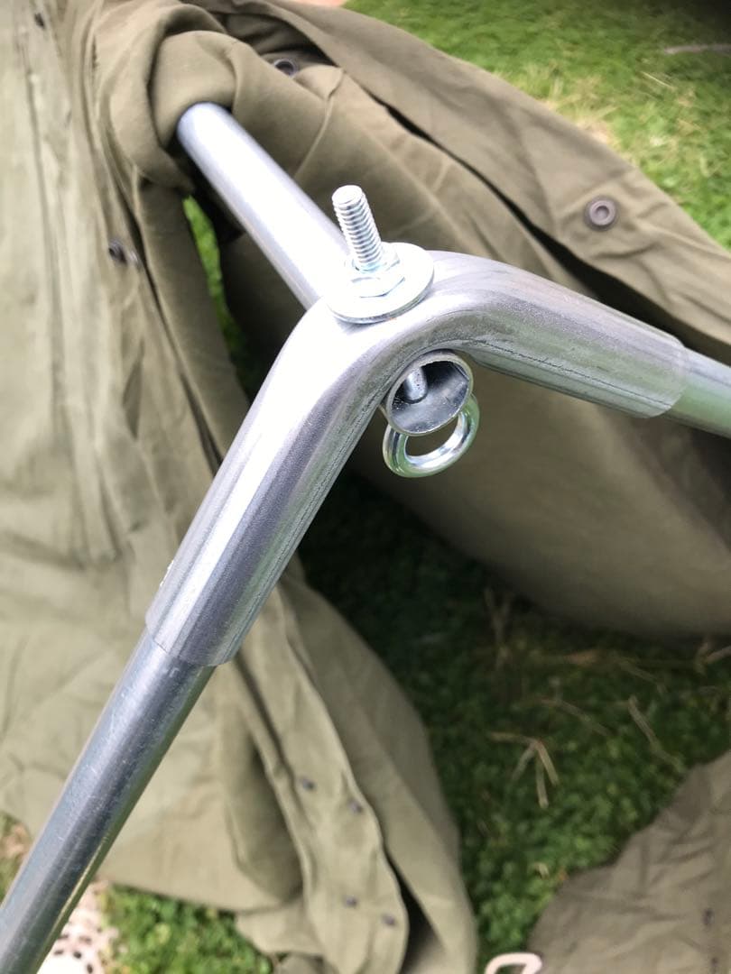 取説付《テンマク大炎幕・DX仕様》二股フレーム＋棟ポールセット　快適空間楽々設営