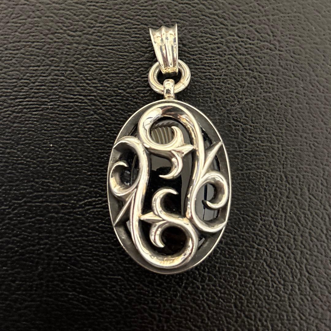 アクアシルバー　オニキス　ペンダントトップ AQUA SILVER（アクアシルバー） 3/1までポイント5倍 アクアフォー