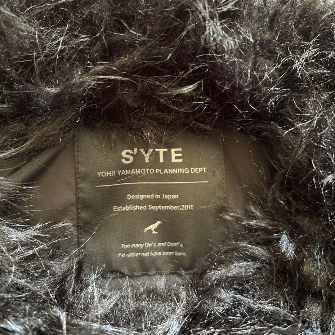 ヨウジヤマモト】S'YTE ファープルオーバー 黒 M ビックシルエット