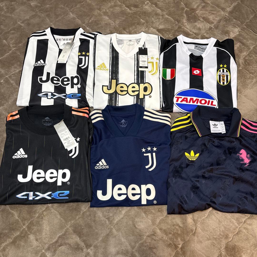 【半額以下！】ユベントス　ユニフォーム　6枚セット　まとめ売り　セリエA 半額以下！】ユベントス ユニフォーム 6枚セット まとめ売り セリエA