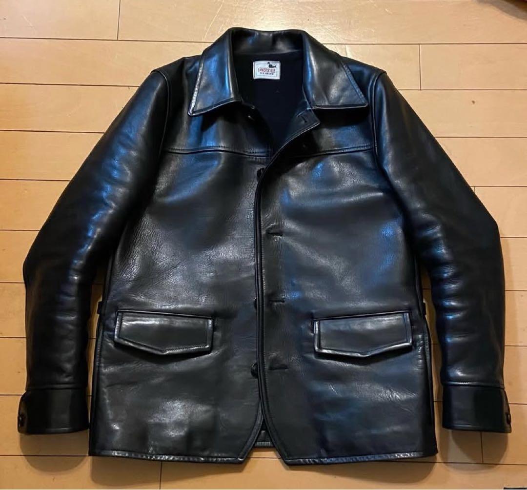 ギャングスタービル ホースハイド カーコート XL - メルカリ