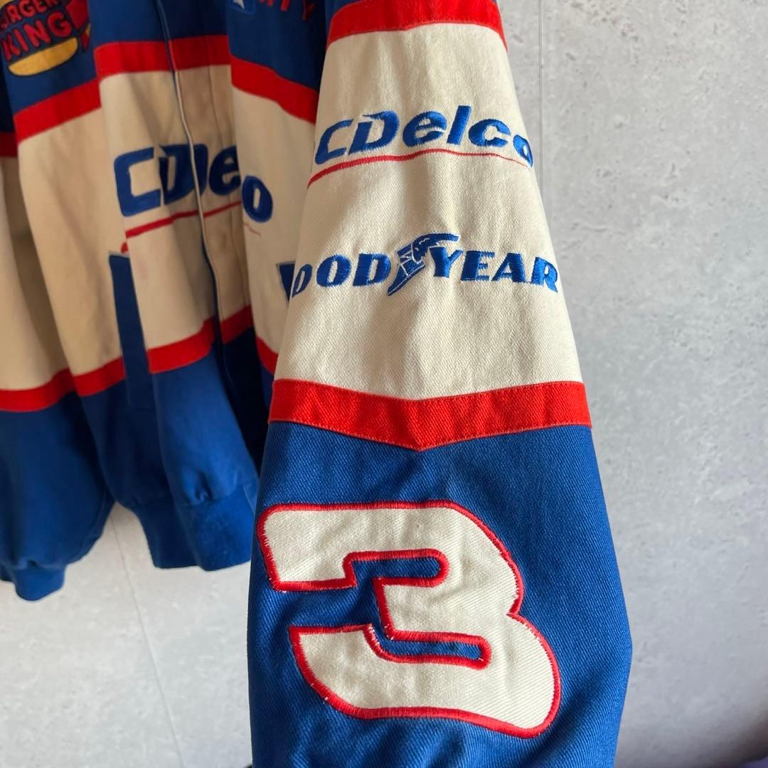 オールド ジェフハミルトン ACDelco 企業ロゴ レーシング ジャケット