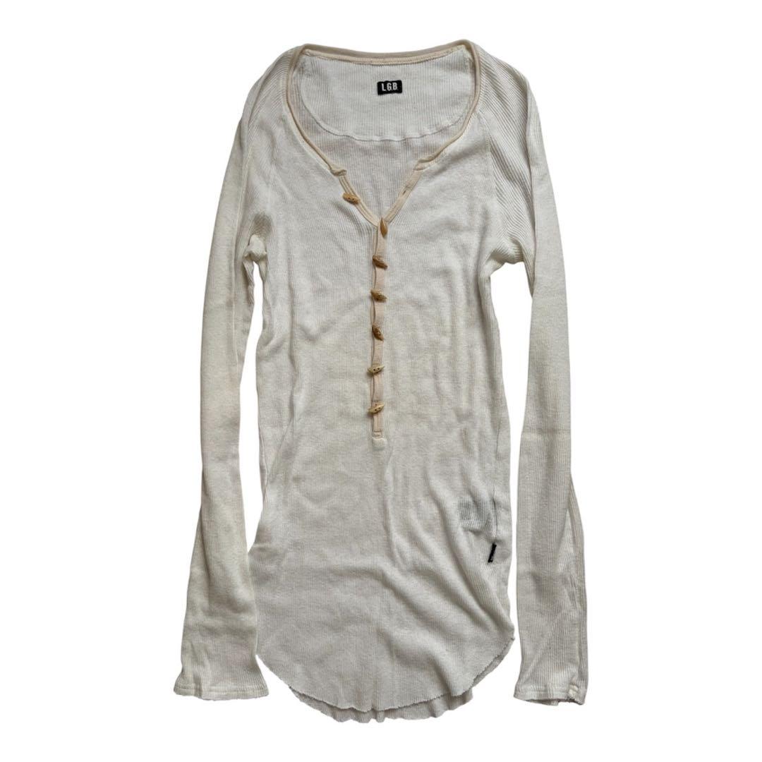 lgb ルグランブルー ヘンリーネック カットソー ロンt archive - メルカリ