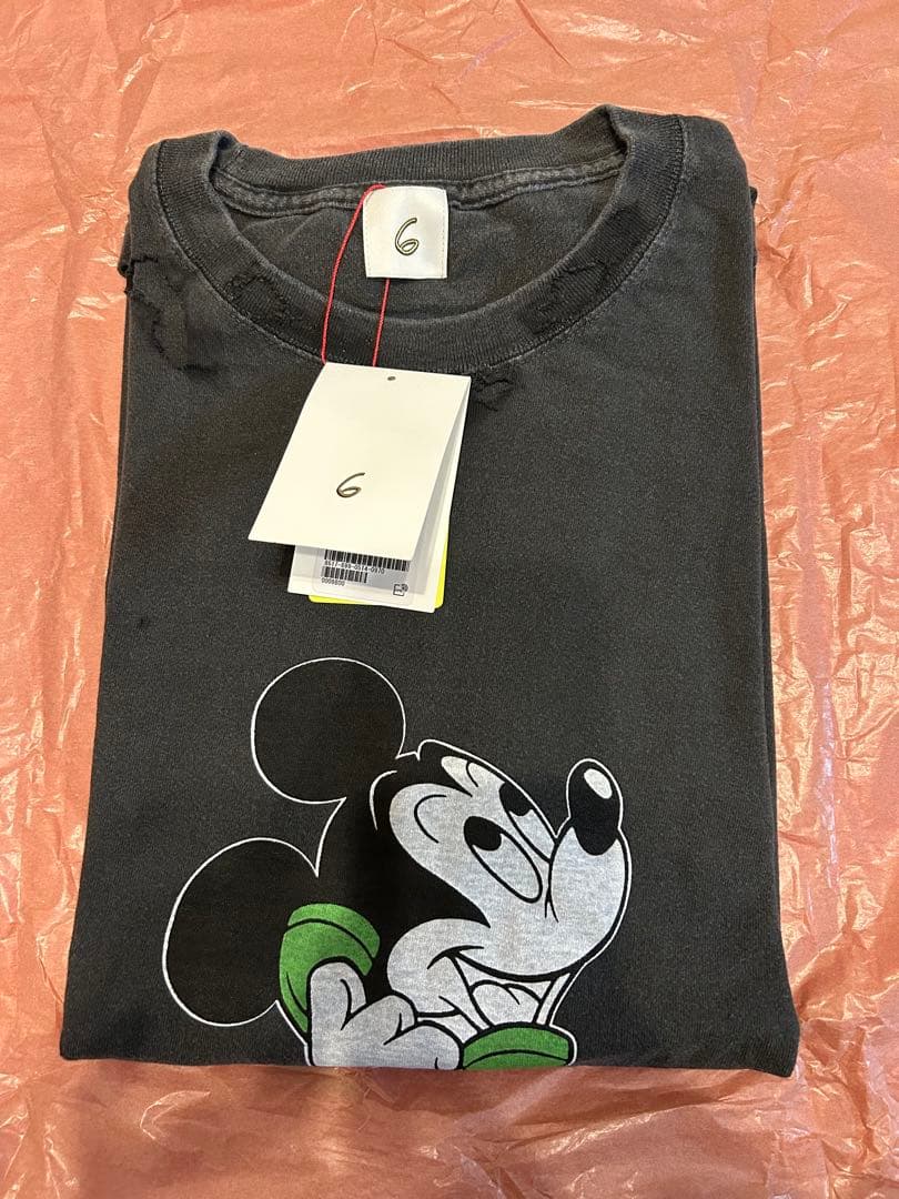 新品】6(ROKU)MICKEY T-SHIRTロク ミッキーTシャツ - メルカリ