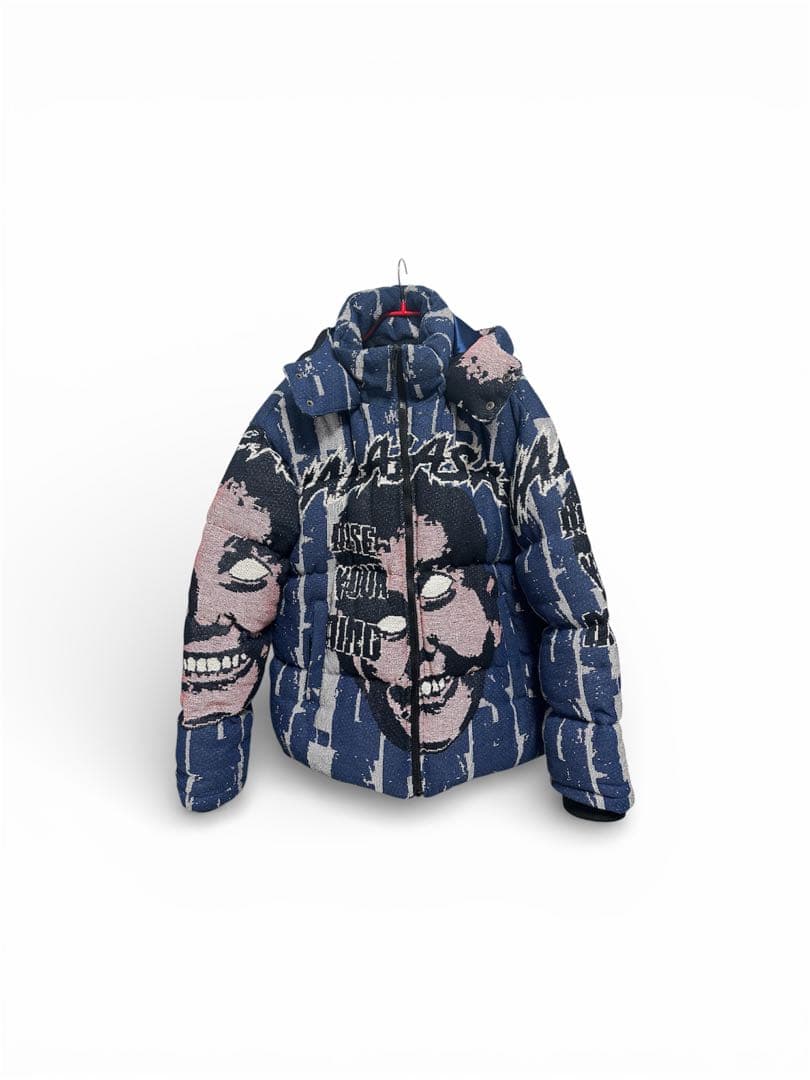 VALABASAS Jacquard Puffer Jacket ダウン - メルカリ