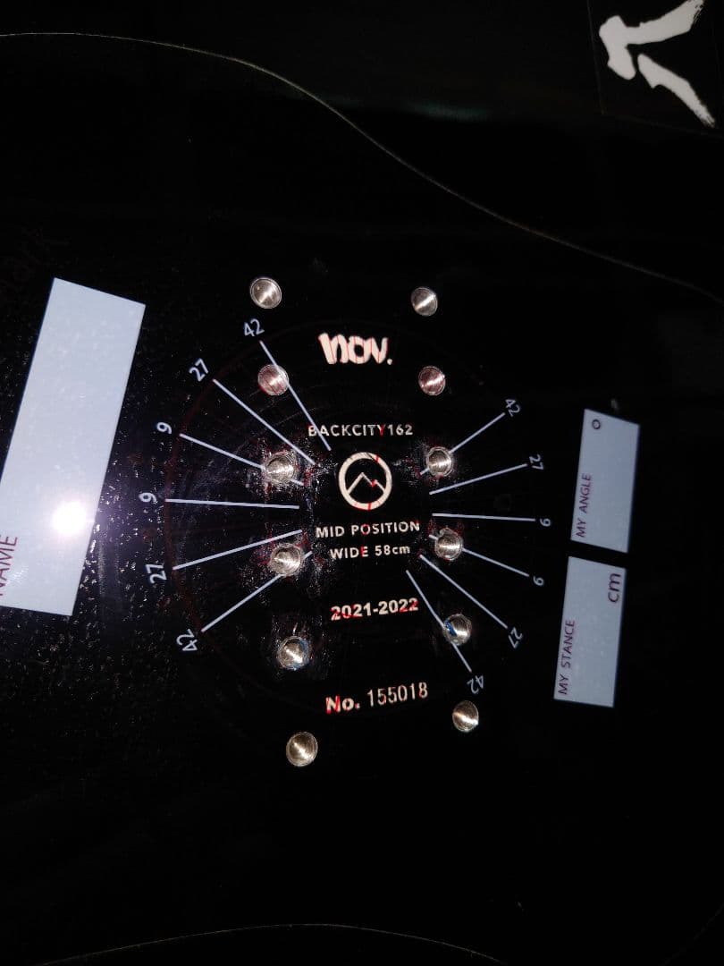 NOVEMBER BACKCITY ノベンバー バックシティ 162 21-22 - メルカリ