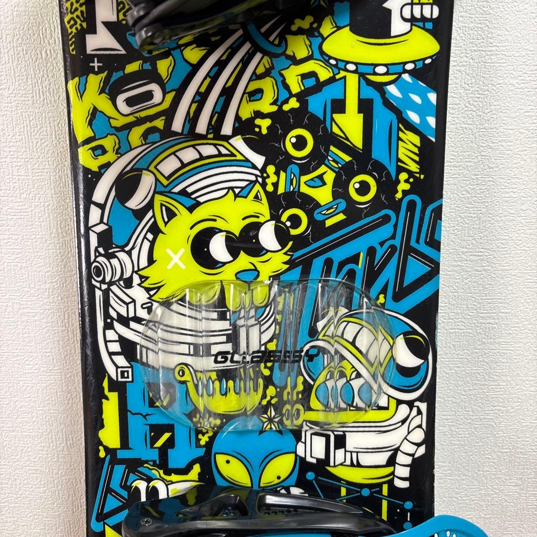 男の子　ジュニア スノーボードセット　BOAブーツ付 100cm 19.5cm